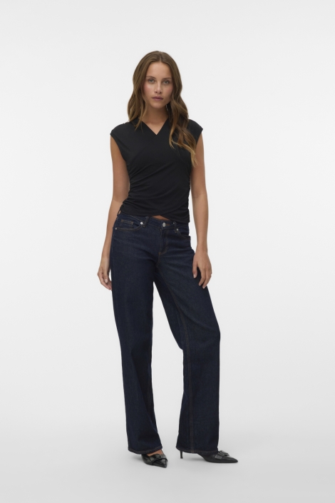 Vero Moda vmdaisy sl v-neck top jrs